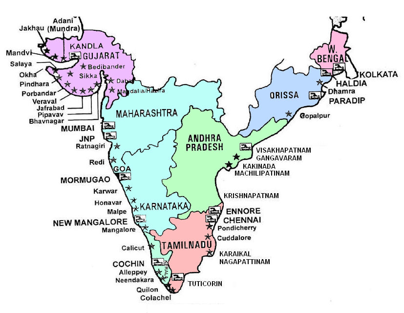 ports-in-india